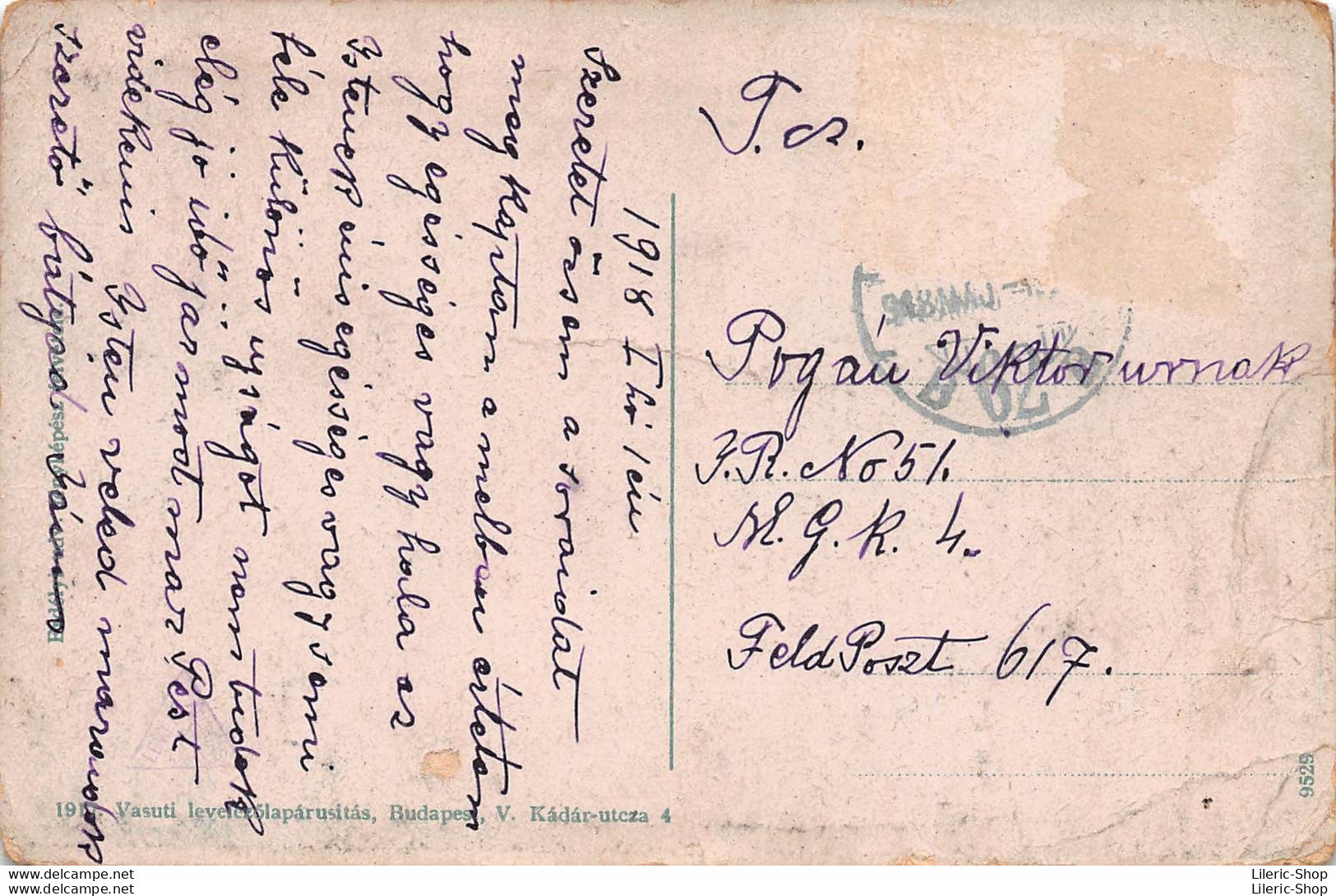 CPA 1918►BUDAPEST - KELETI P�?LYAUDVAR - Hongrie