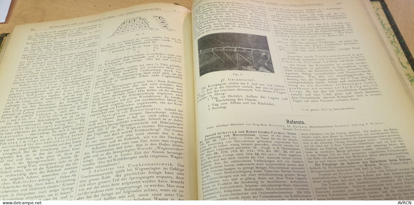 Zeitschrift Für Das Gesamte Schiess- Und Sprengstoffwesen Dr Richard Escales 1906 - Duits