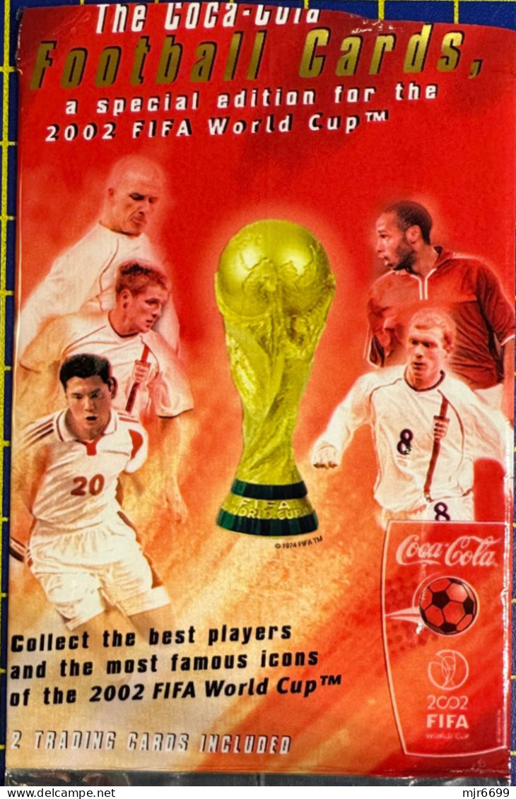 COCACOLA FIFA 2002 WOLRD CUP FOOTBALL CARDS - ROBERT PIRES, ALMOST PERFECT CONDITION. ORIGINAL - Autres & Non Classés