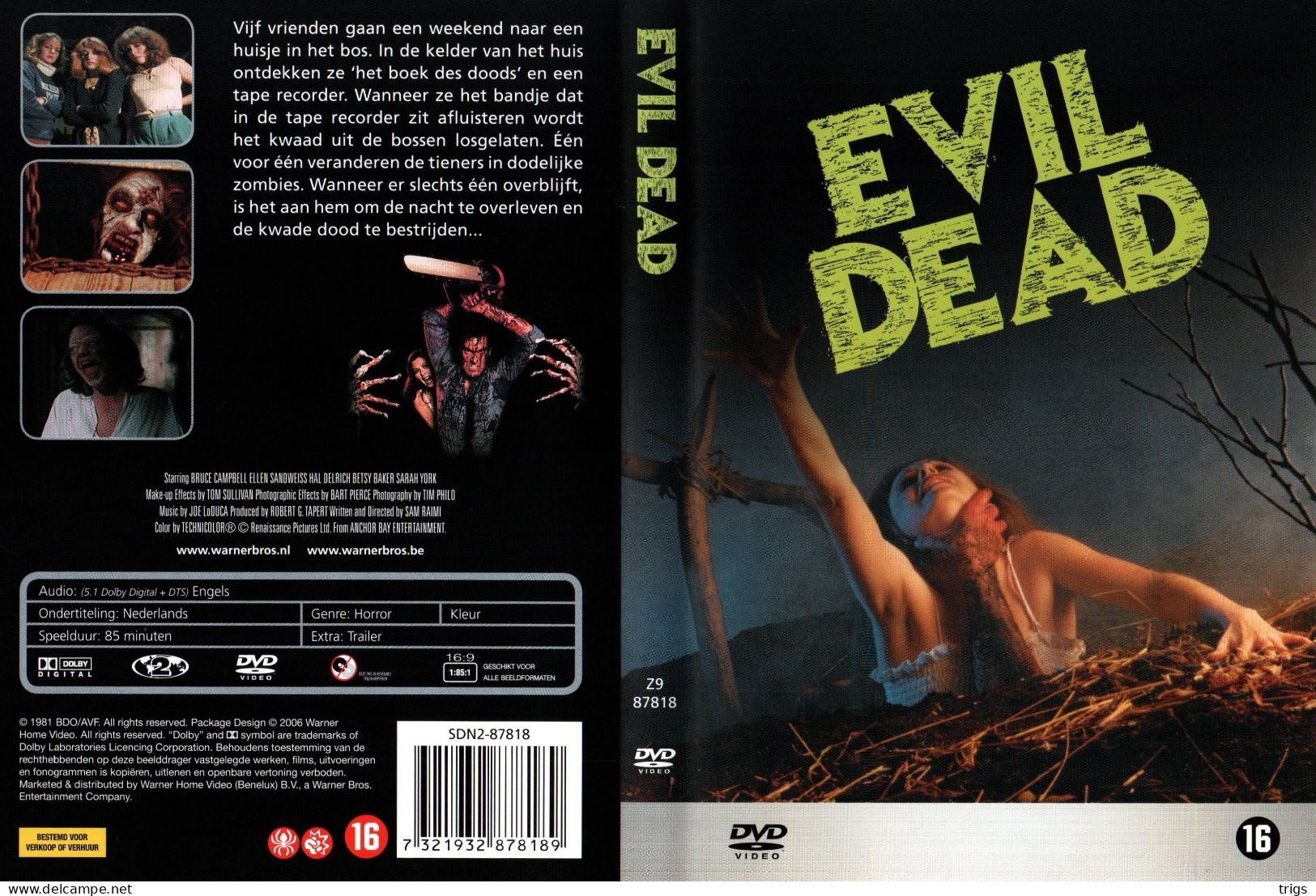 DVD - The Evil Dead - Horror