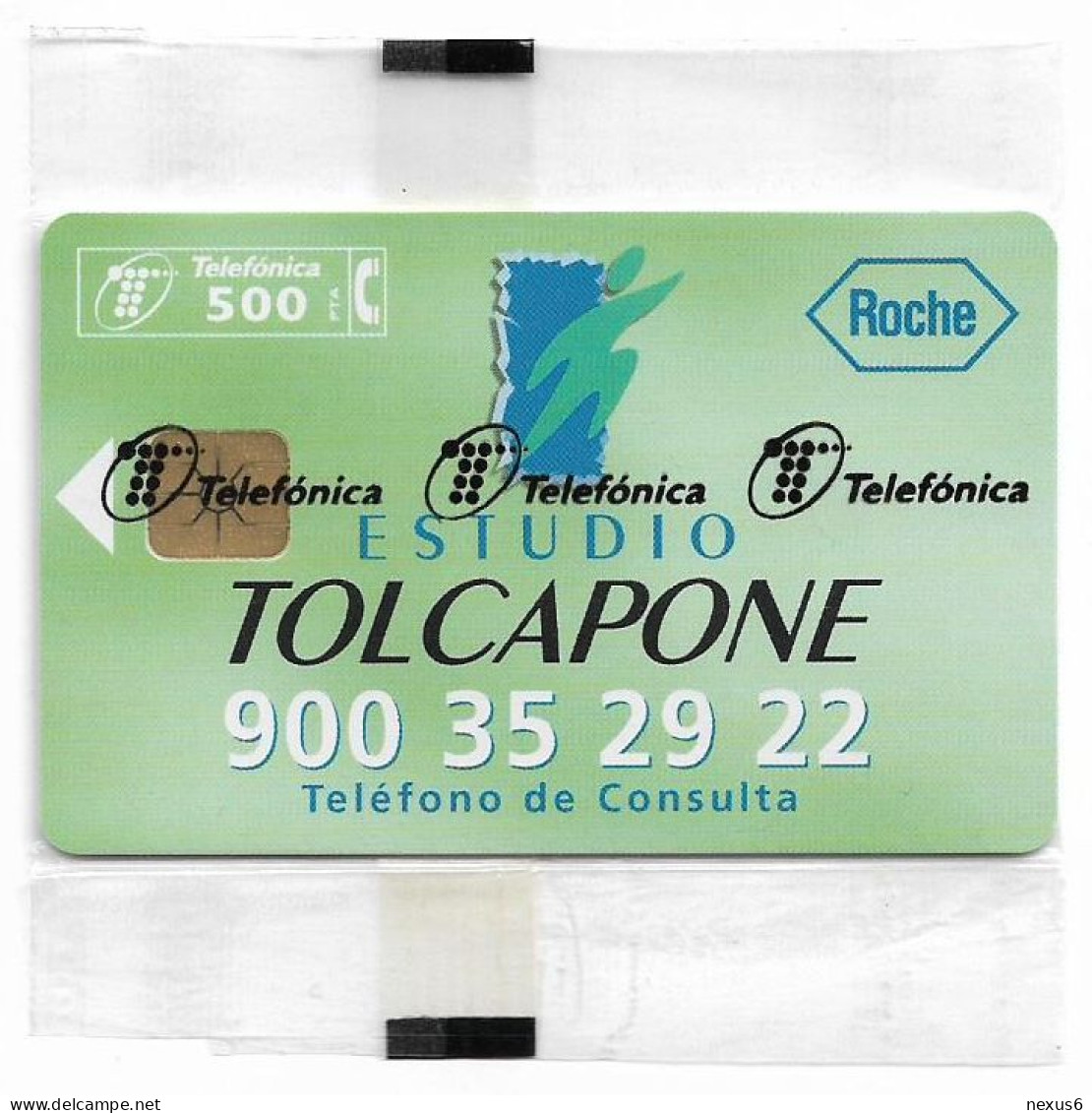 Spain - Telefónica - Tolcapone Roche - P-328 - 03.1998, 500PTA, 5.000ex, NSB - Privatausgaben