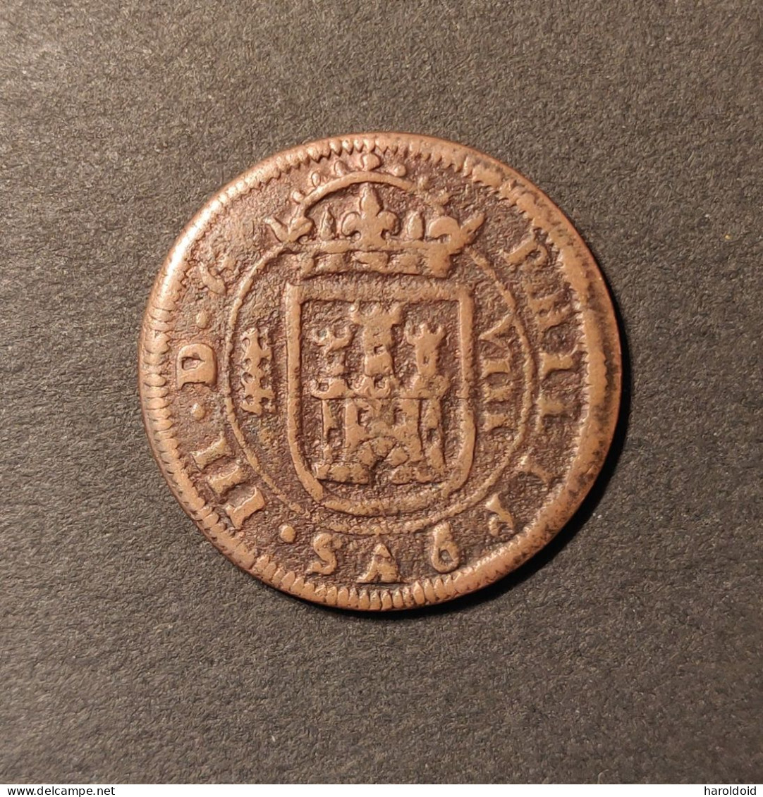 ESPAGNE - 8 MARADEVIS - 1612 - Monedas Provinciales