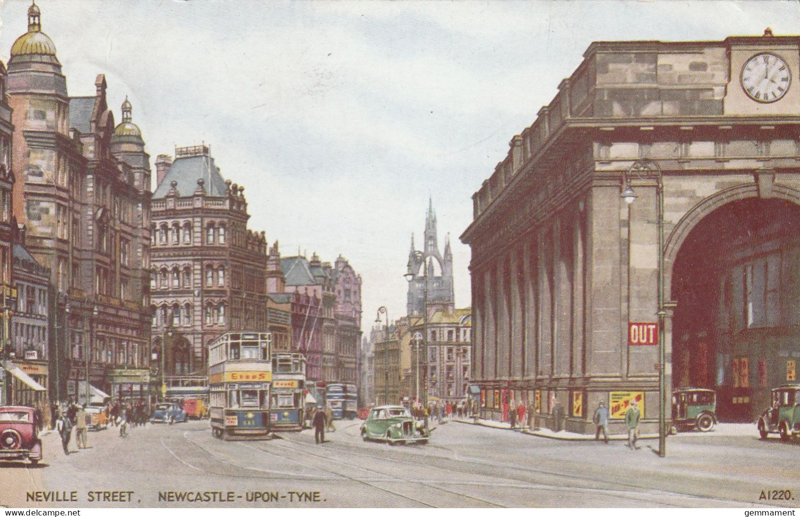 NEWCASTLE ON TYNE - NEVILLE STREET - Newcastle-upon-Tyne