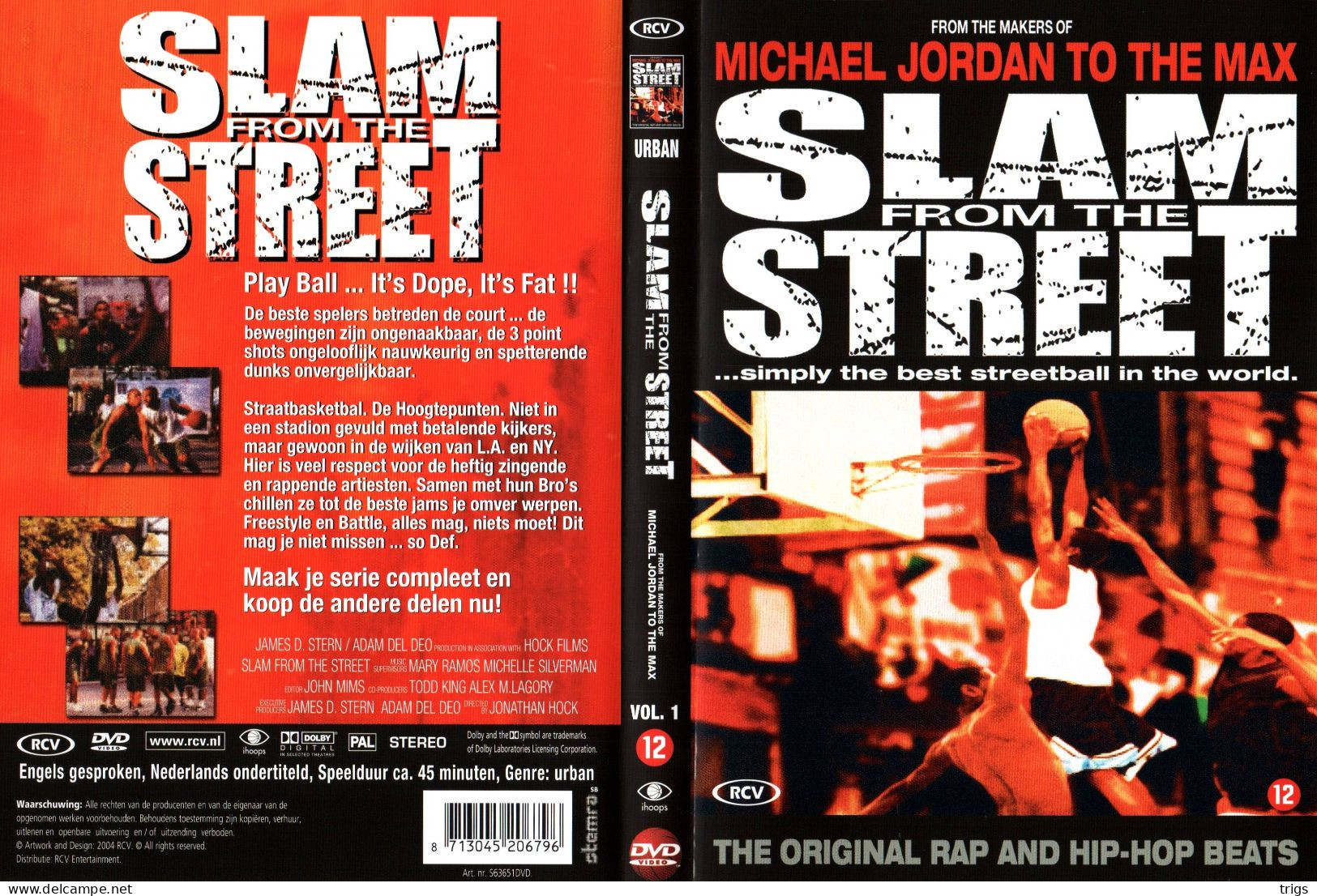 DVD - Slam From The Street Vol. 1: The Original - Documentaires