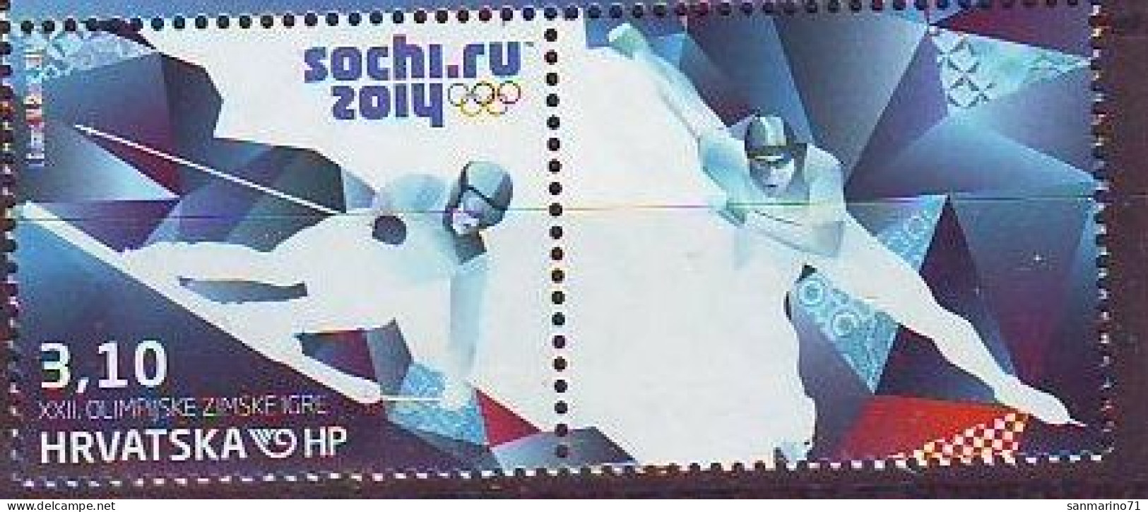 CROATIA 1110,unused - Hiver 2014: Sotchi