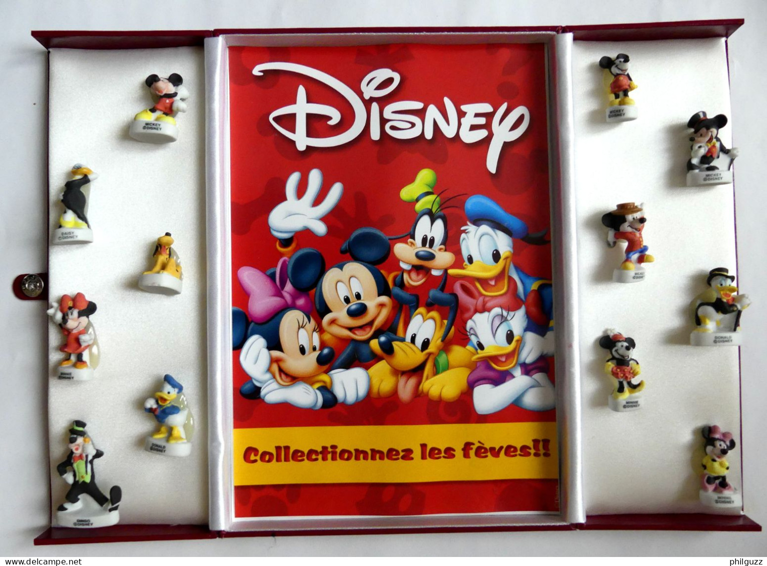 COFFRET 10 FEVES ARGUYDAL DISNEY MICKEY ET SES AMIS 2003 FEVE - Disney