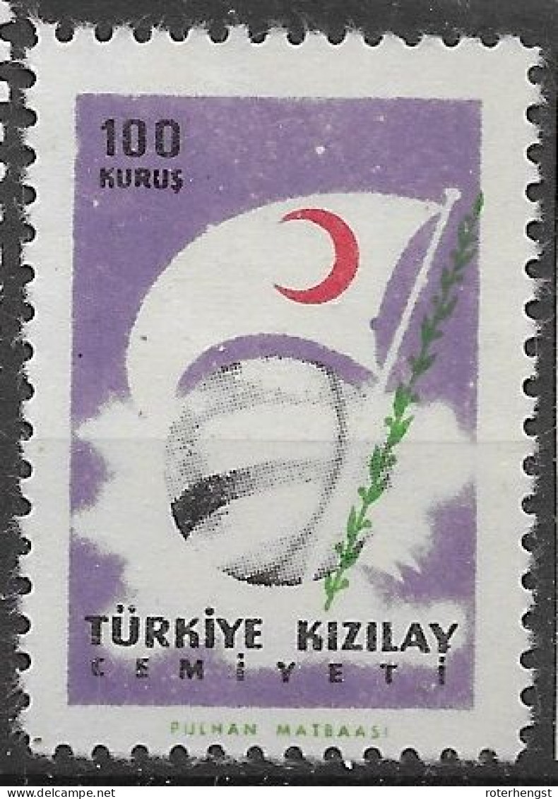 Turkey Back Of The Book Mlh * 1957 (20 Euros) - Charity Stamps