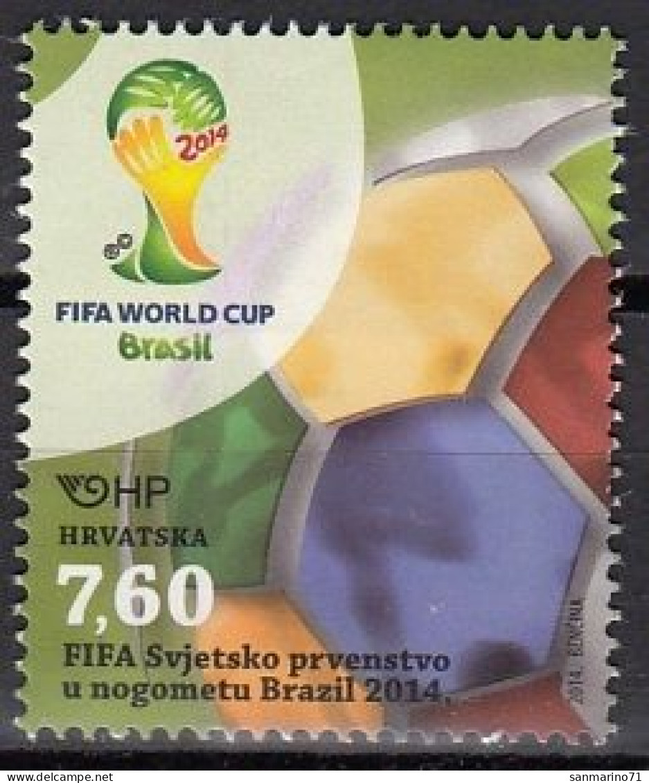 CROATIA 1137,unused - 2014 – Brazilië