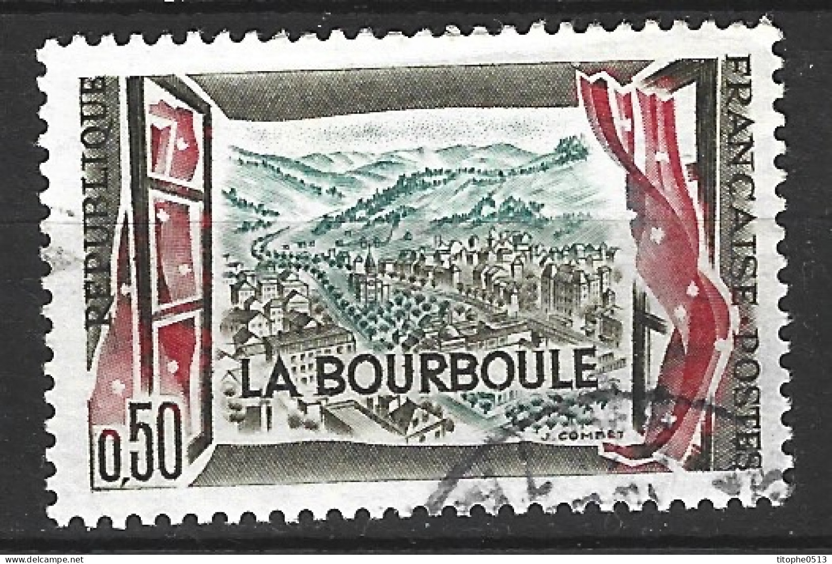 FRANCE. N°1256 Oblitéré De 1960. La Bourboule. - Hydrotherapy