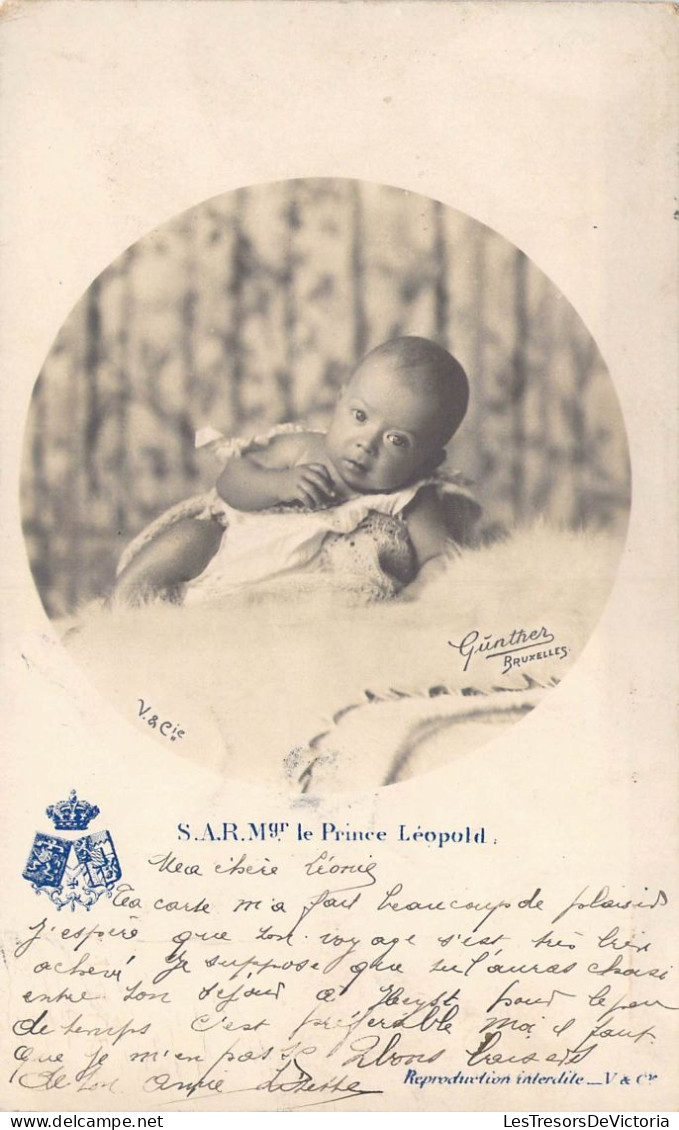 FAMILLES ROYALES - S.A.R.M. Le Prince Léopold - Carte Postale Ancienne - Familles Royales