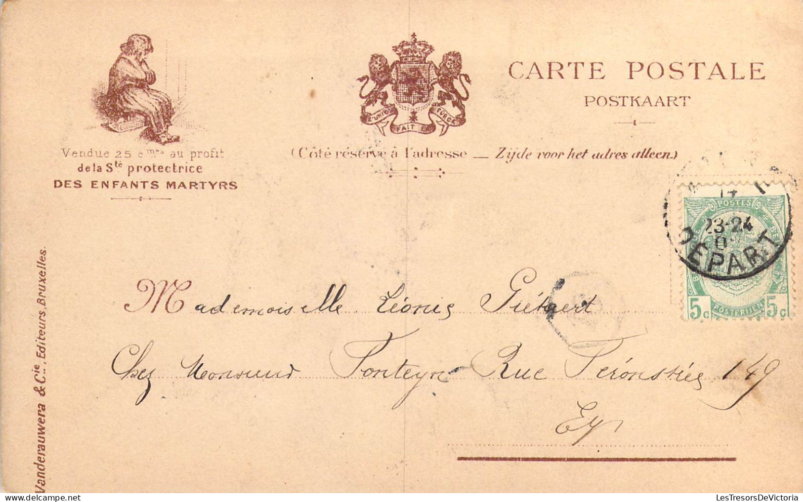 FAMILLES ROYALES - S.A.R.M. Le Prince Léopold - Carte Postale Ancienne - Familles Royales