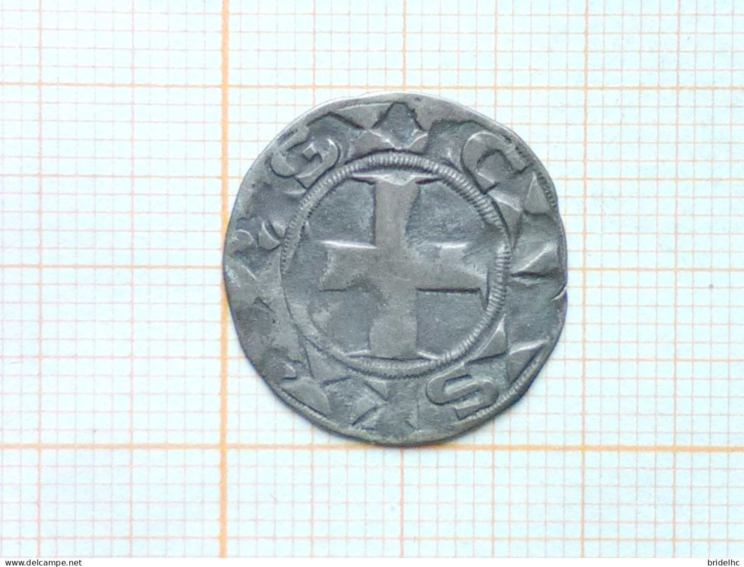 Louis VII Denier - 1137-1180 Lodewijk VIIde Jongere
