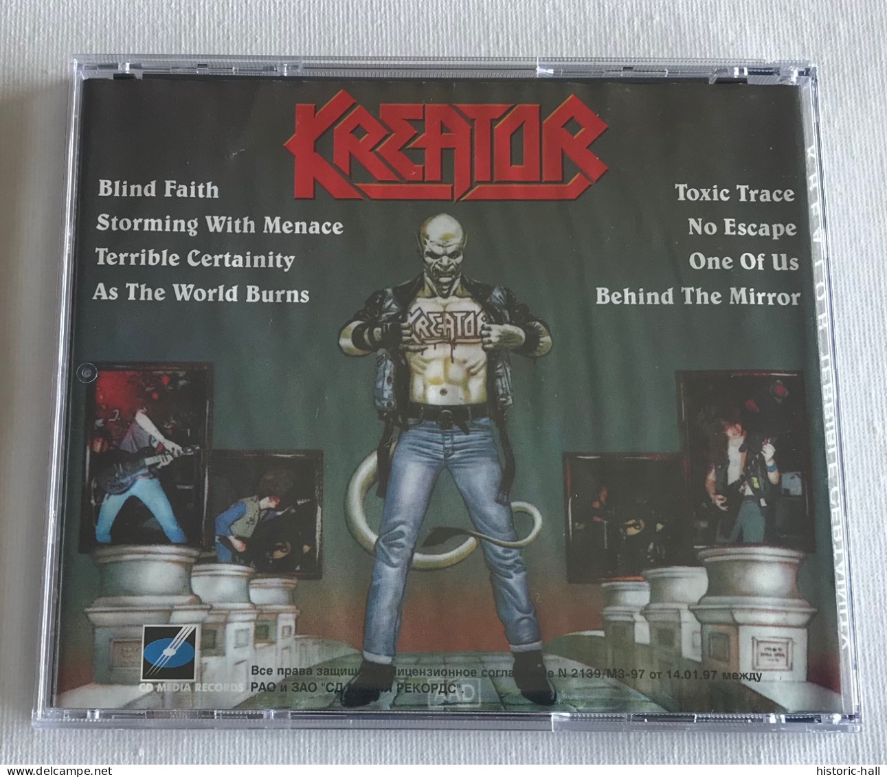 KREATOR - Terrible Certainty - CD - 1987/97  - Russian Press - Hard Rock En Metal