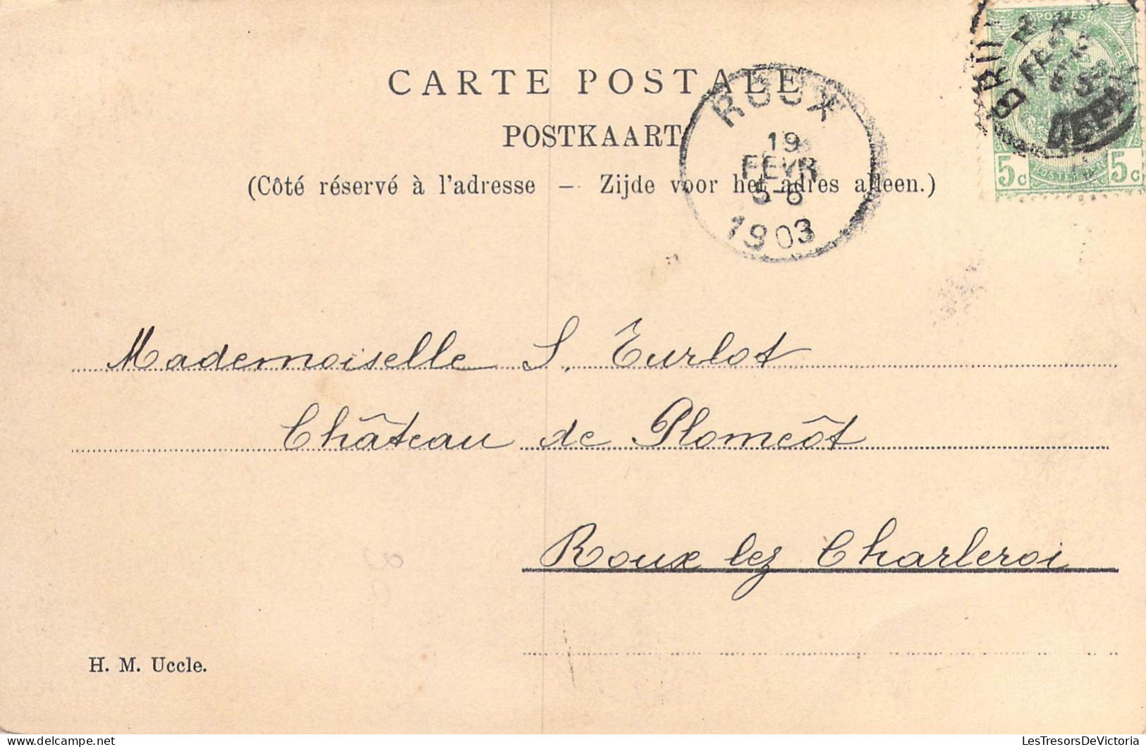 FAMILLES ROYALES - S.M. Marie Henriette - Reine Des Belges - Carte Postale Ancienne - Royal Families