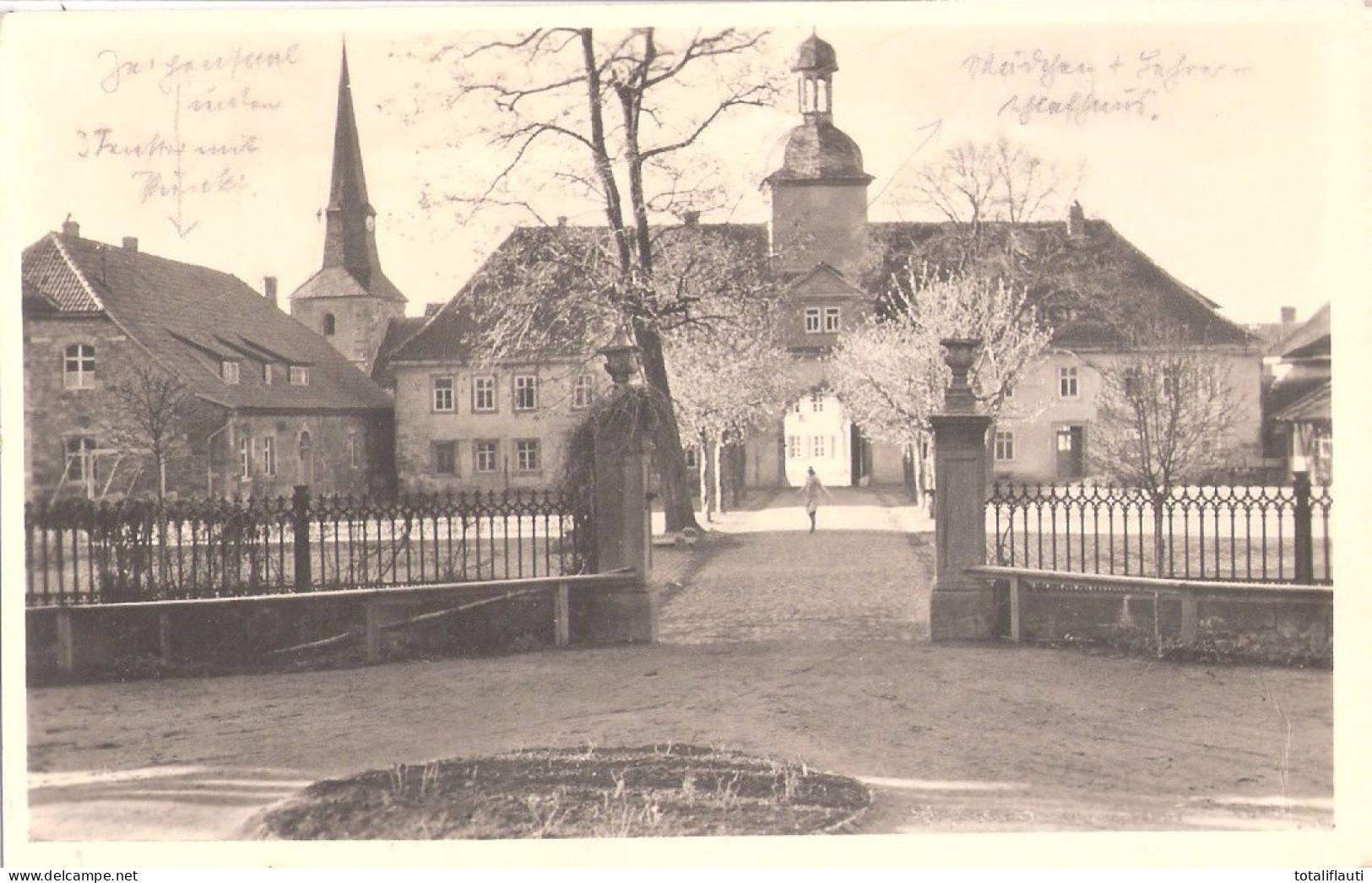 GEBESEE Lkr Sömmerda Thüringen Hermann Lietz Schule Schloßkirche Torgebäude Ungelaufen TOP-Erhaltung - Sömmerda