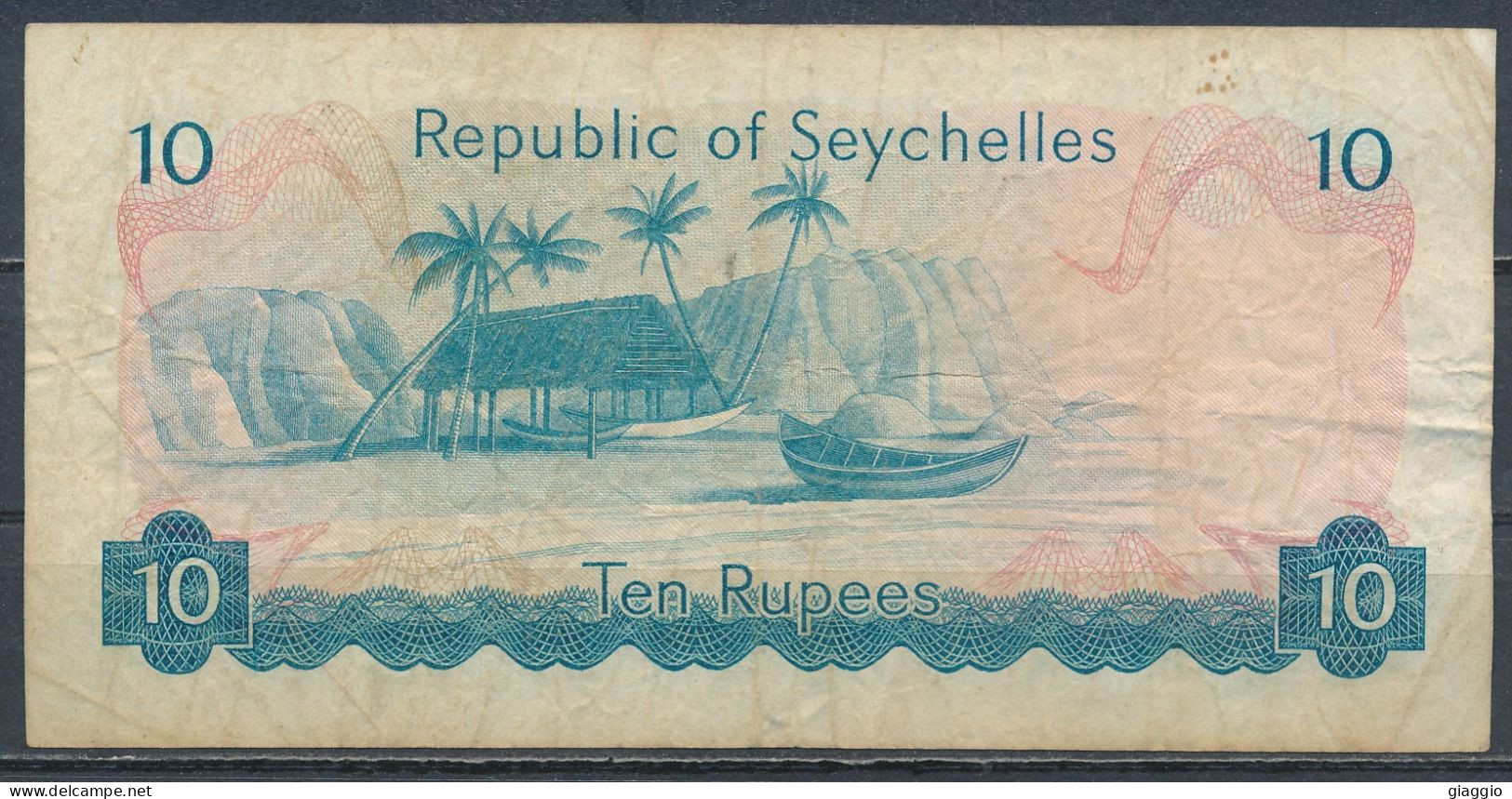 °°° SEYCHELLES 10 RUPEES 1976 °°° - Seychelles