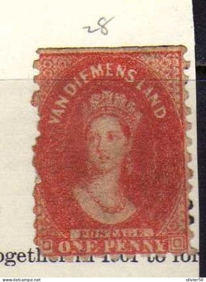 Australie - Tasmanie (1864-70)  - 1 P. Victoria -   Neuf Sans Gomme  No Gum - Mint Stamps