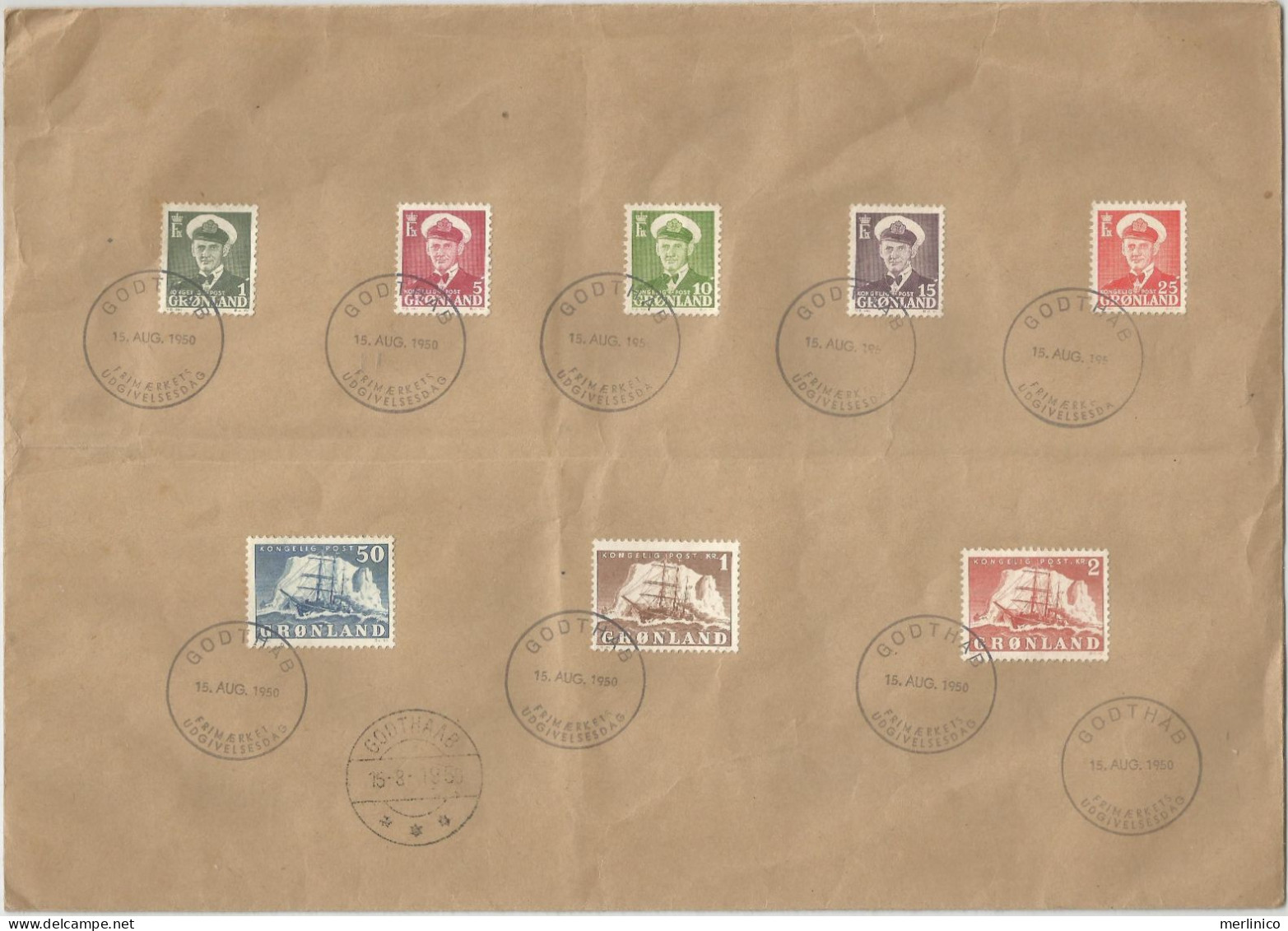 Greenland Cover - Lettres & Documents