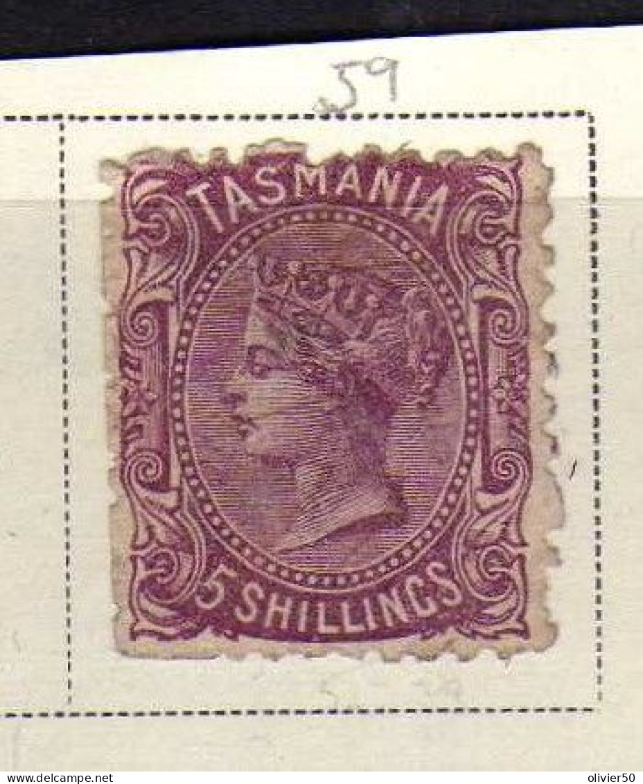 Australie - Tasmanie (1871-76)  -   5 S. Victoria - Neuf Sans Gomme - No Gum - Neufs