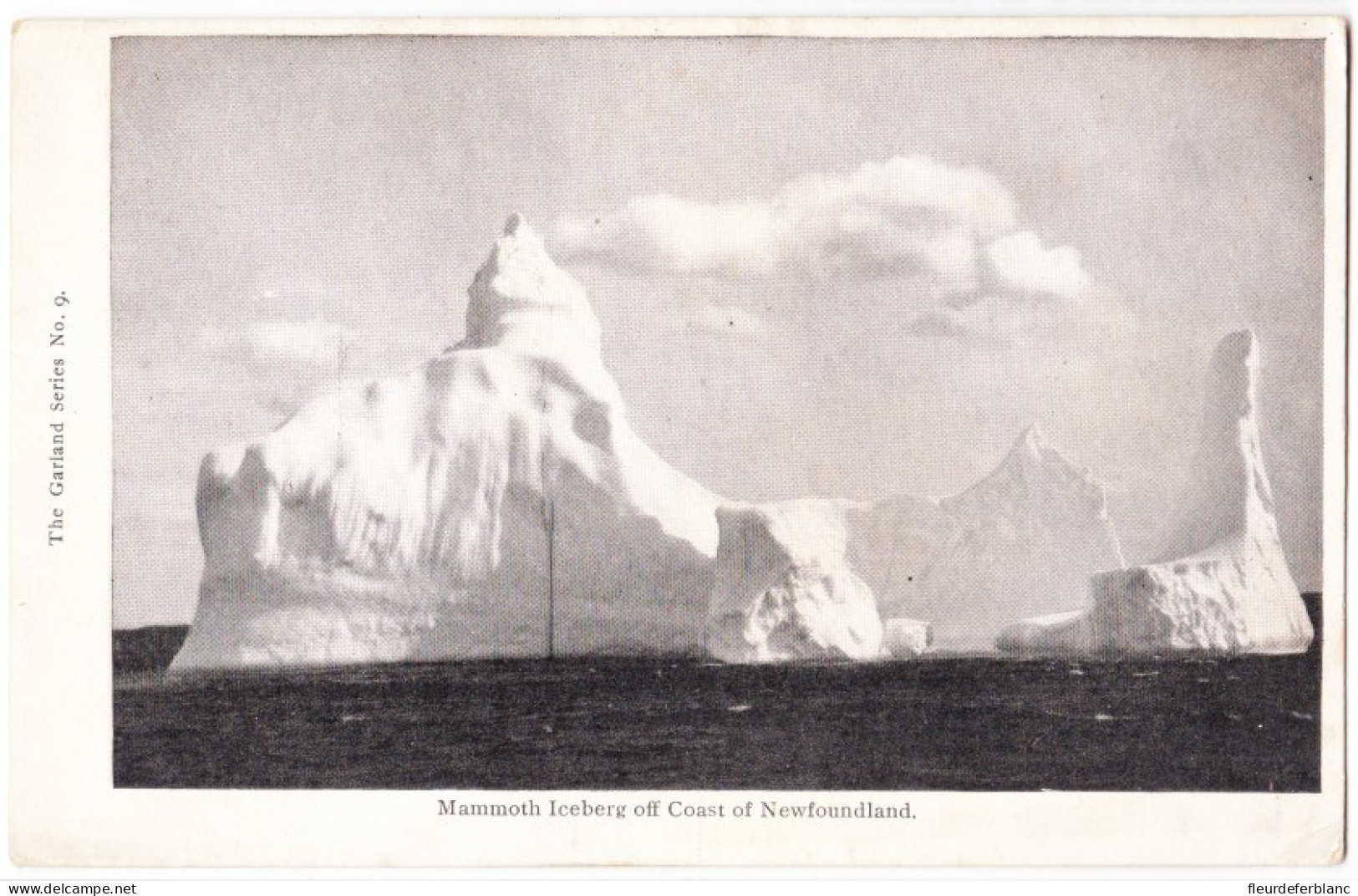 CANADA - CPA - Mammoth Iceberg Off Coast Of Newfoundland - The Garland Series N°9 - Other & Unclassified