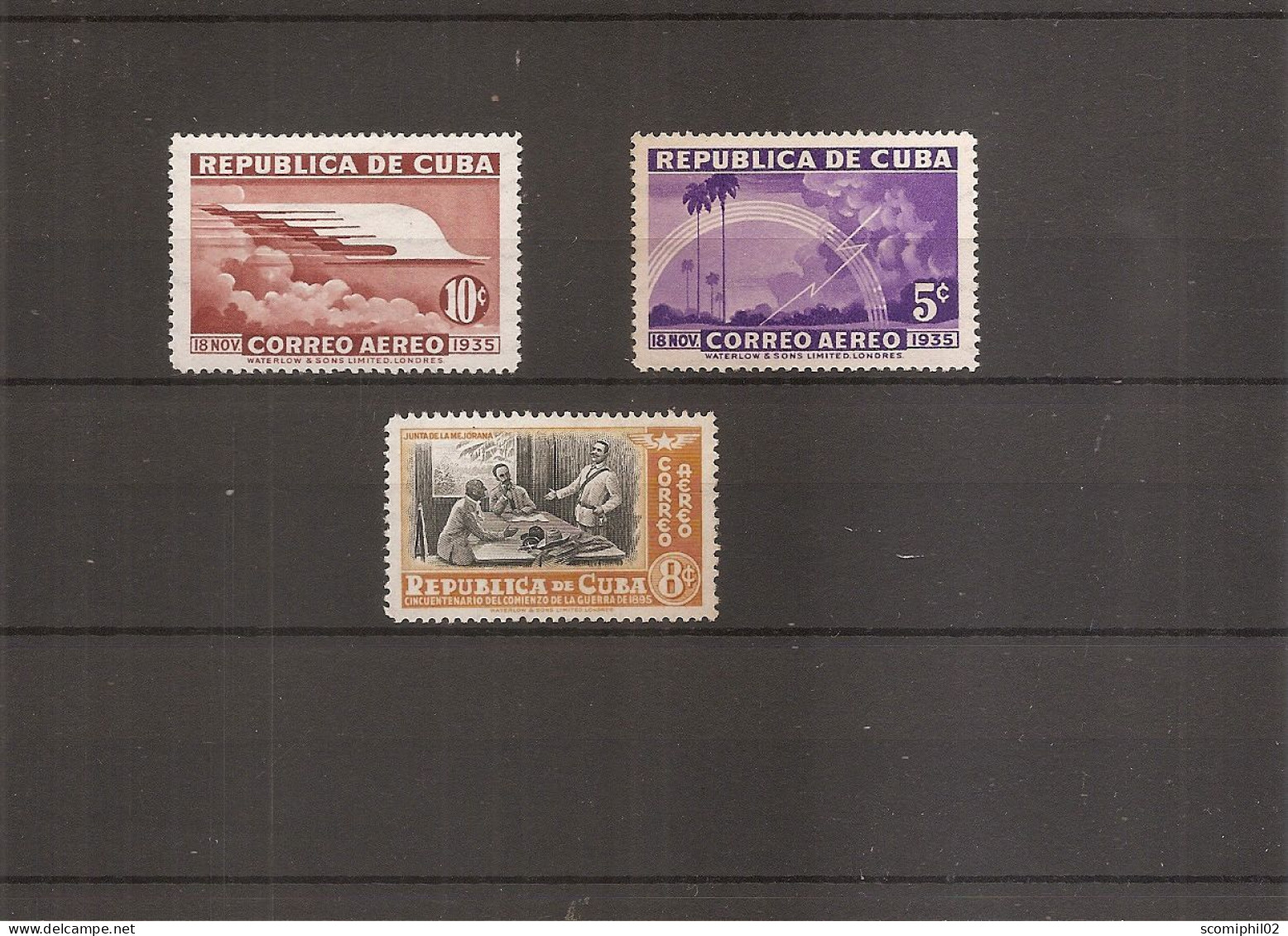 Cuba ( Lot De 3 Timbres Différents De PA XXX -MNH ) - Poste Aérienne