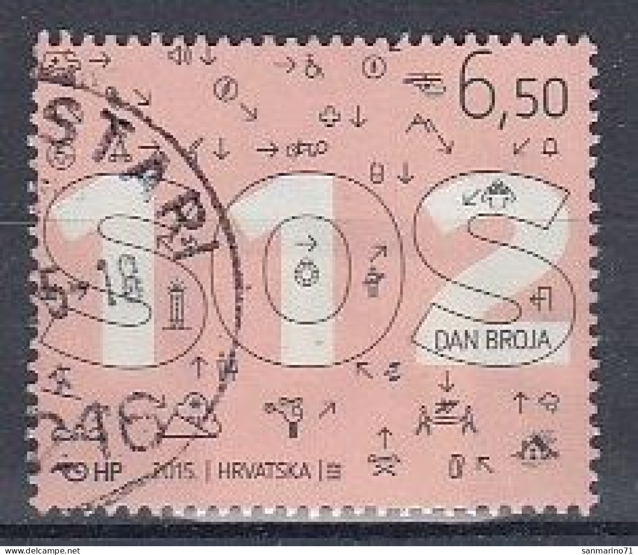 CROATIA 1162,used - Secourisme