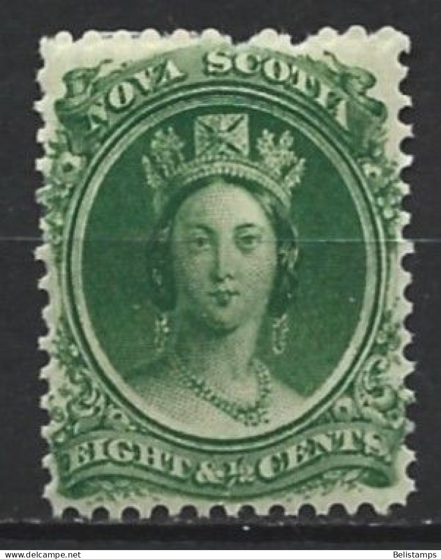 Nova Scotia 1860. Scott #11 (MH) Queen Victoria - Neufs