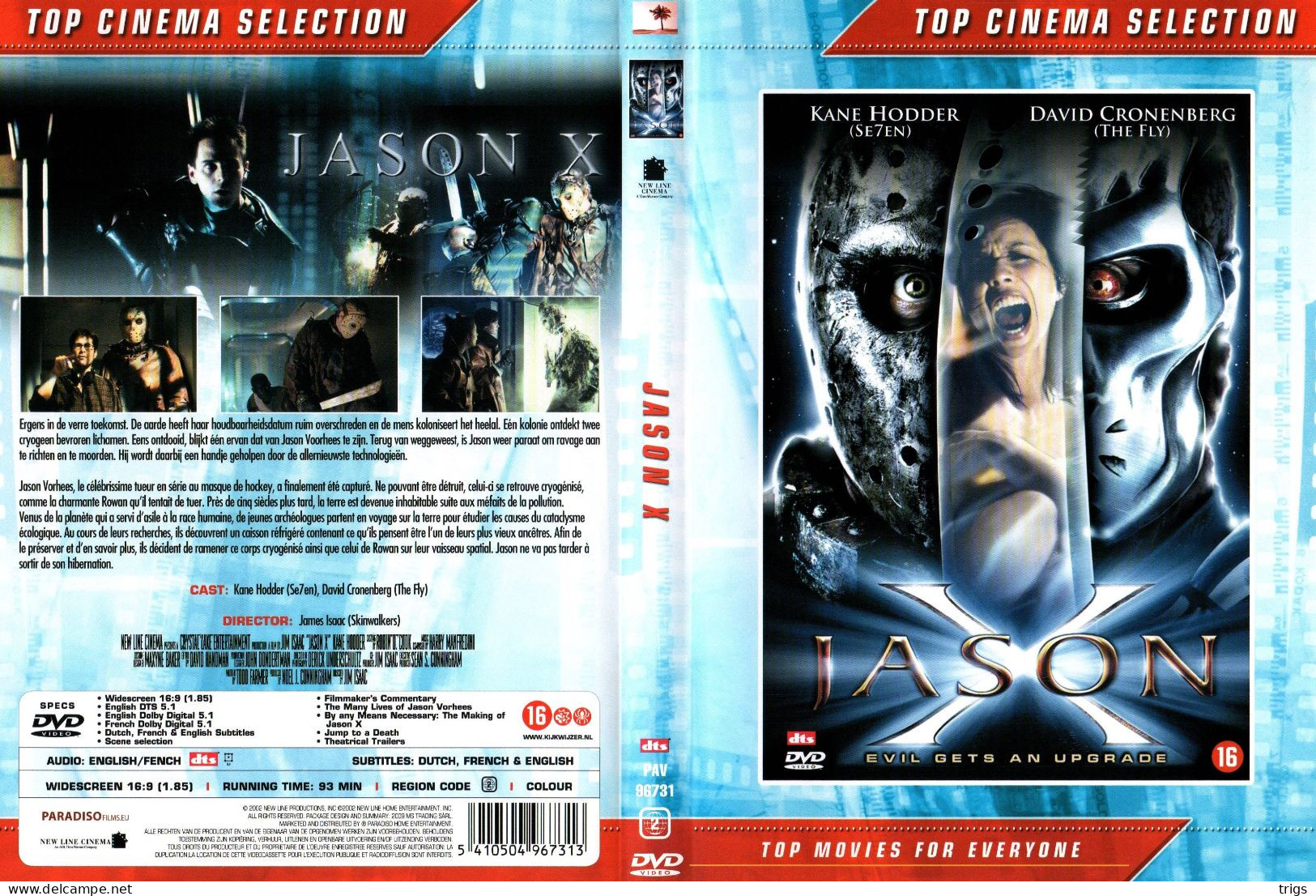 DVD - Jason X - Horror