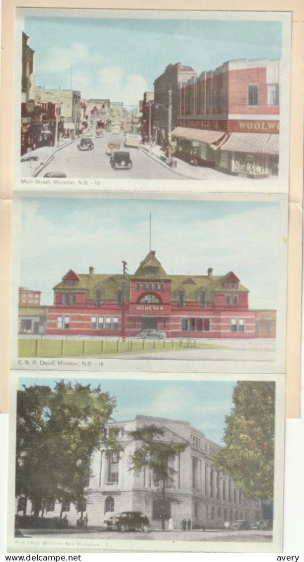 Souvenir Folder Of Moncton, New Brunswick - Andere & Zonder Classificatie