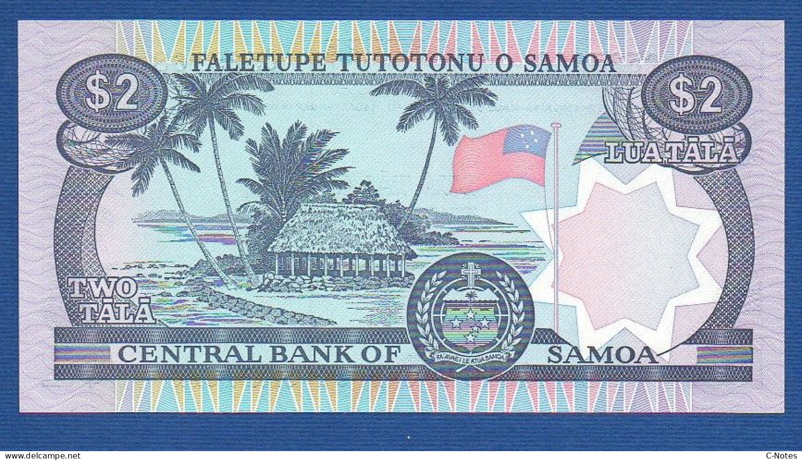 SAMOA - P.25 – 2 Tālā ND (1985) UNC, S/n C525168 - Samoa