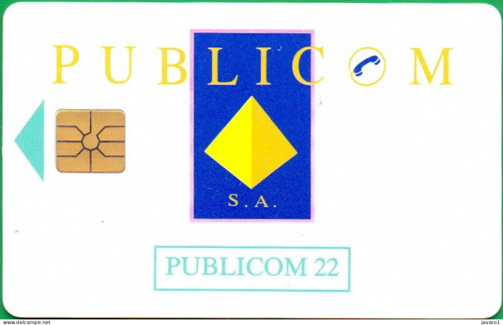 IVORY-COAST : PUB-0006 Logo 22 ( Batch: 0000520677) USED - Ivory Coast