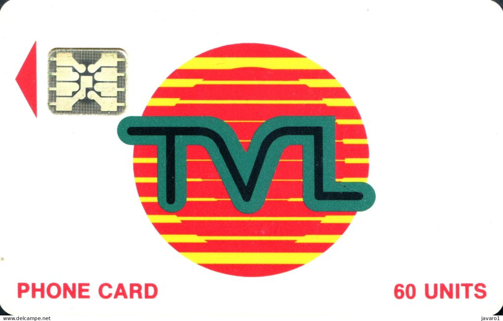 VANUATU : TVA-0002 TVL Logo 60 (SC5 AFNOR) ( Batch: 40736) USED - Vanuatu