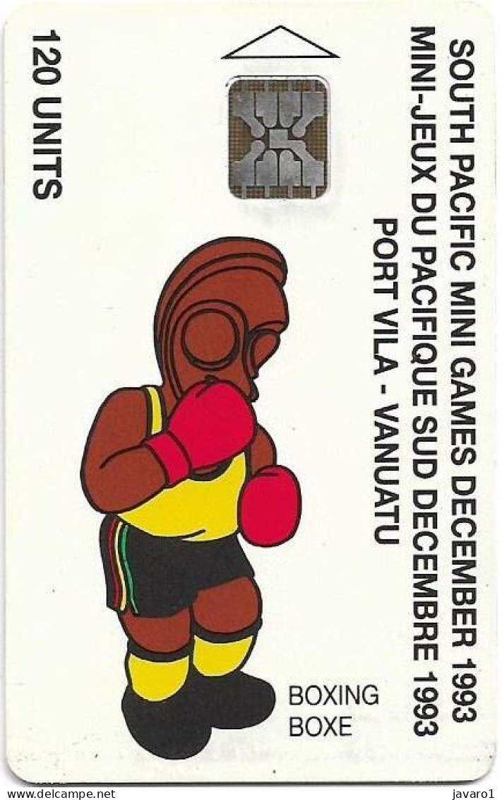 VANUATU : TVA-0012 Boxing ( Batch: C3A000598) USED - Vanuatu