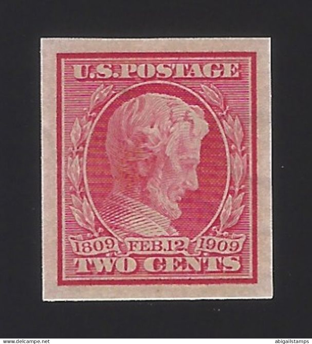 US #368 1909 Carmine Imperf Wmk 191 MNH VF SCV $27.50 - Unused Stamps