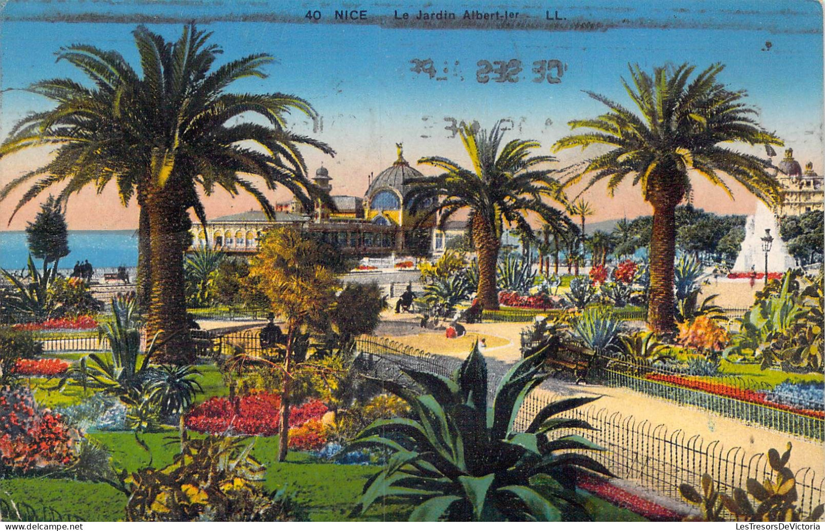FRANCE - 06 - Nice - Le Jardin Albert 1er - Carte Postale Ancienne - Parchi E Giardini