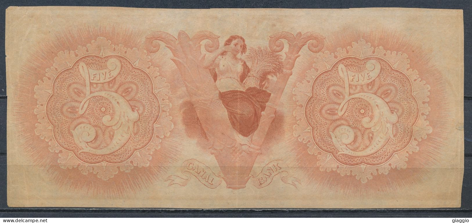 °°° USA - 5 DOLLARS 1840 CANAL BANK NEW ORLEANS D °°° - Confederate Currency (1861-1864)