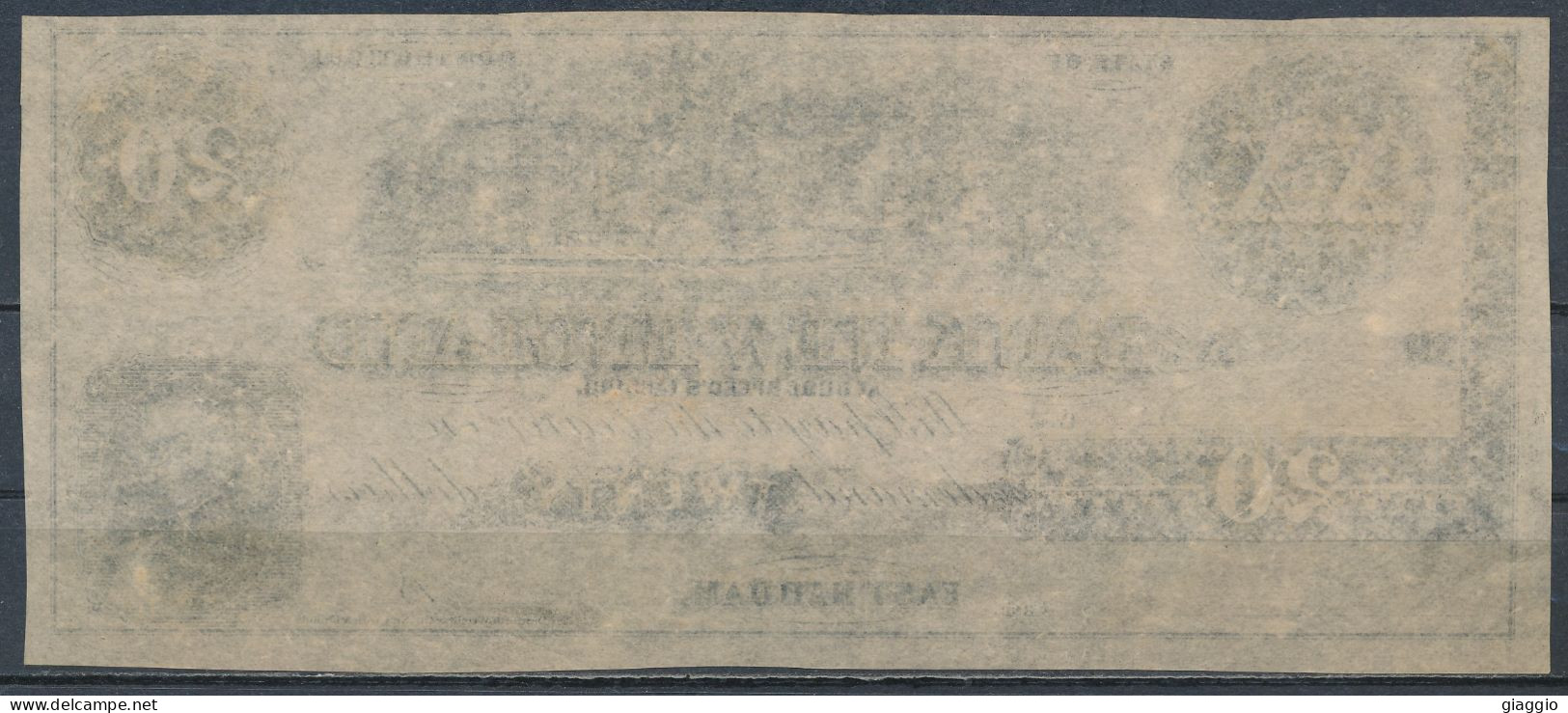 °°° USA - 20 DOLLARS 1860 BANK NEW ENGLAND °°° - Devise De La Confédération (1861-1864)