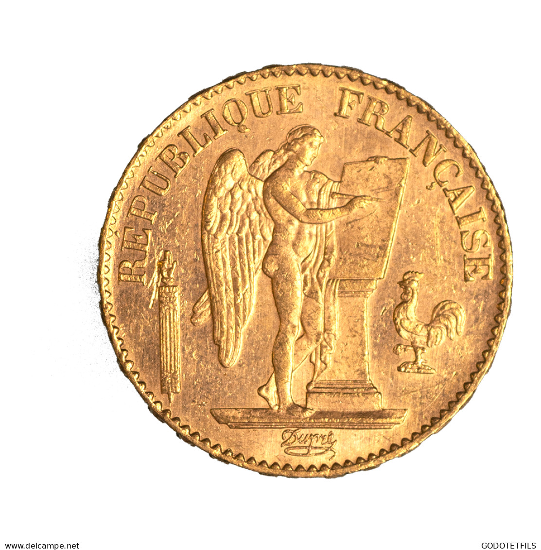 III ème République-20 Francs Génie 1896 Paris Différent Torche - 20 Francs (or)