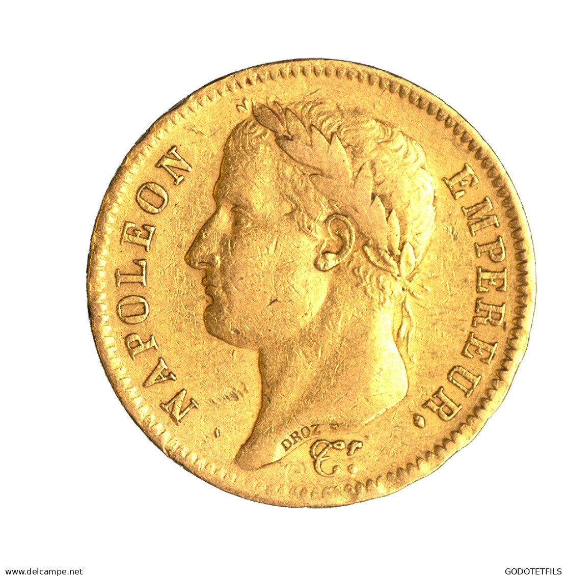 Premier Empire - 40 Francs Napoléon Ier Tête Laurée - 1811 Paris - 40 Francs (oro)