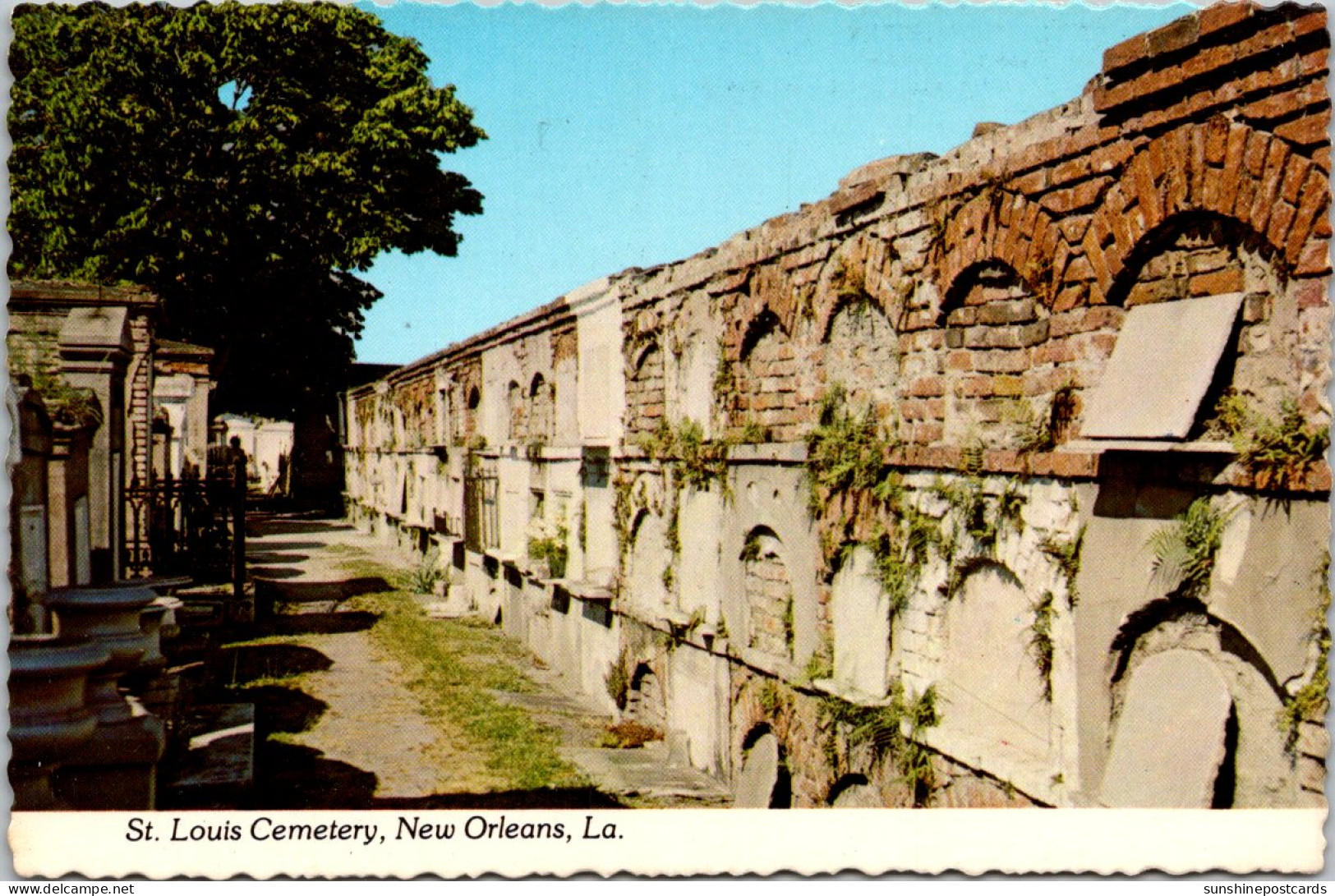 Louisiana New Orleans Vaults In St Louis Cemetery - New Orleans