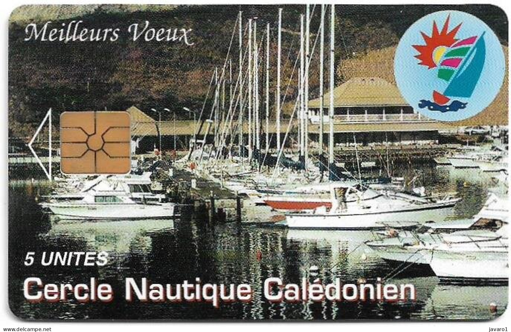 NEW CALEDONIA : NC-P0009   5 Cercle Nautique Caledonien (C.N.C.) MINT - Nouvelle-Calédonie