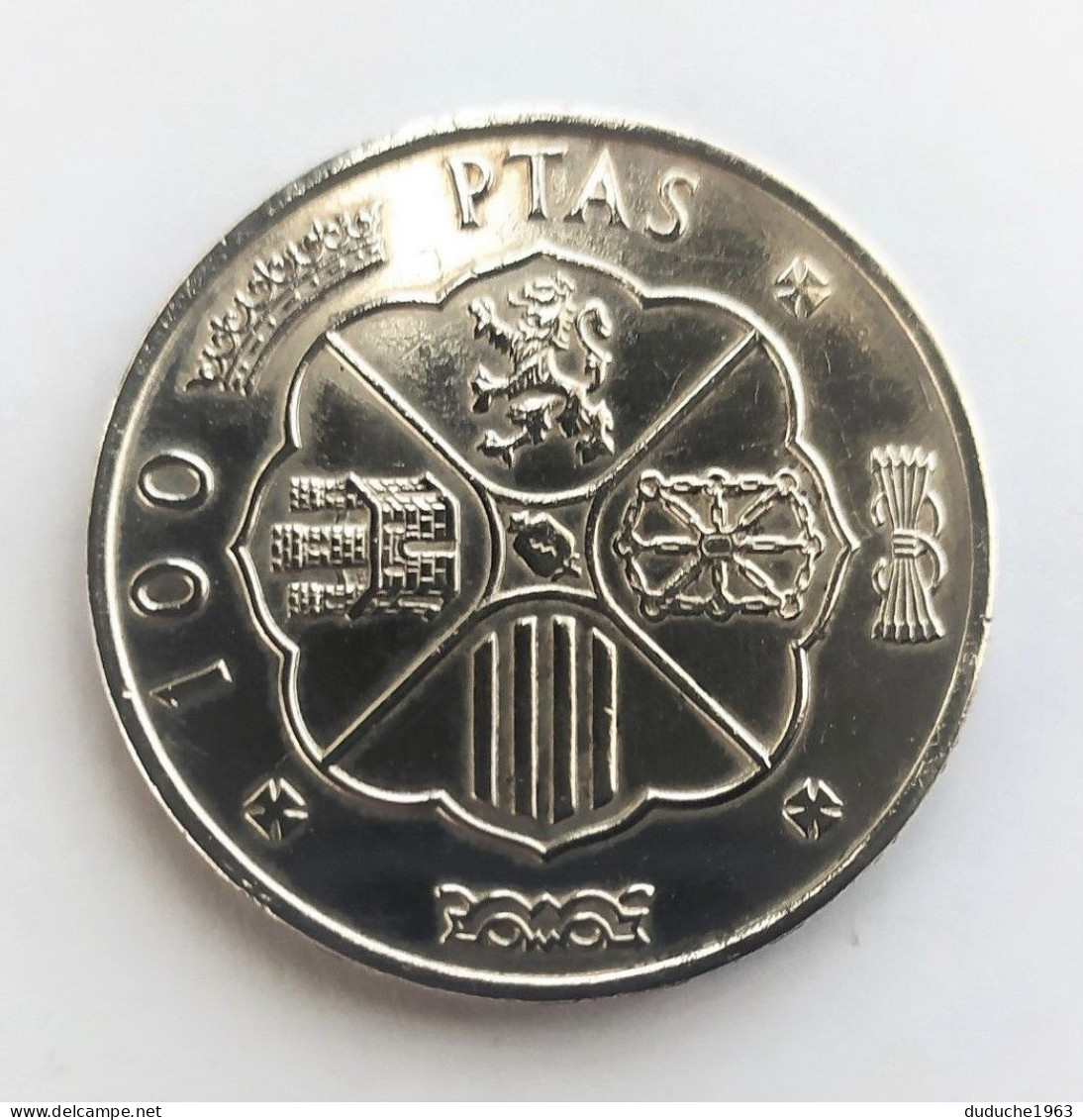 Espagne - 100 Pesetas Argent 1966 SPL - 100 Pesetas