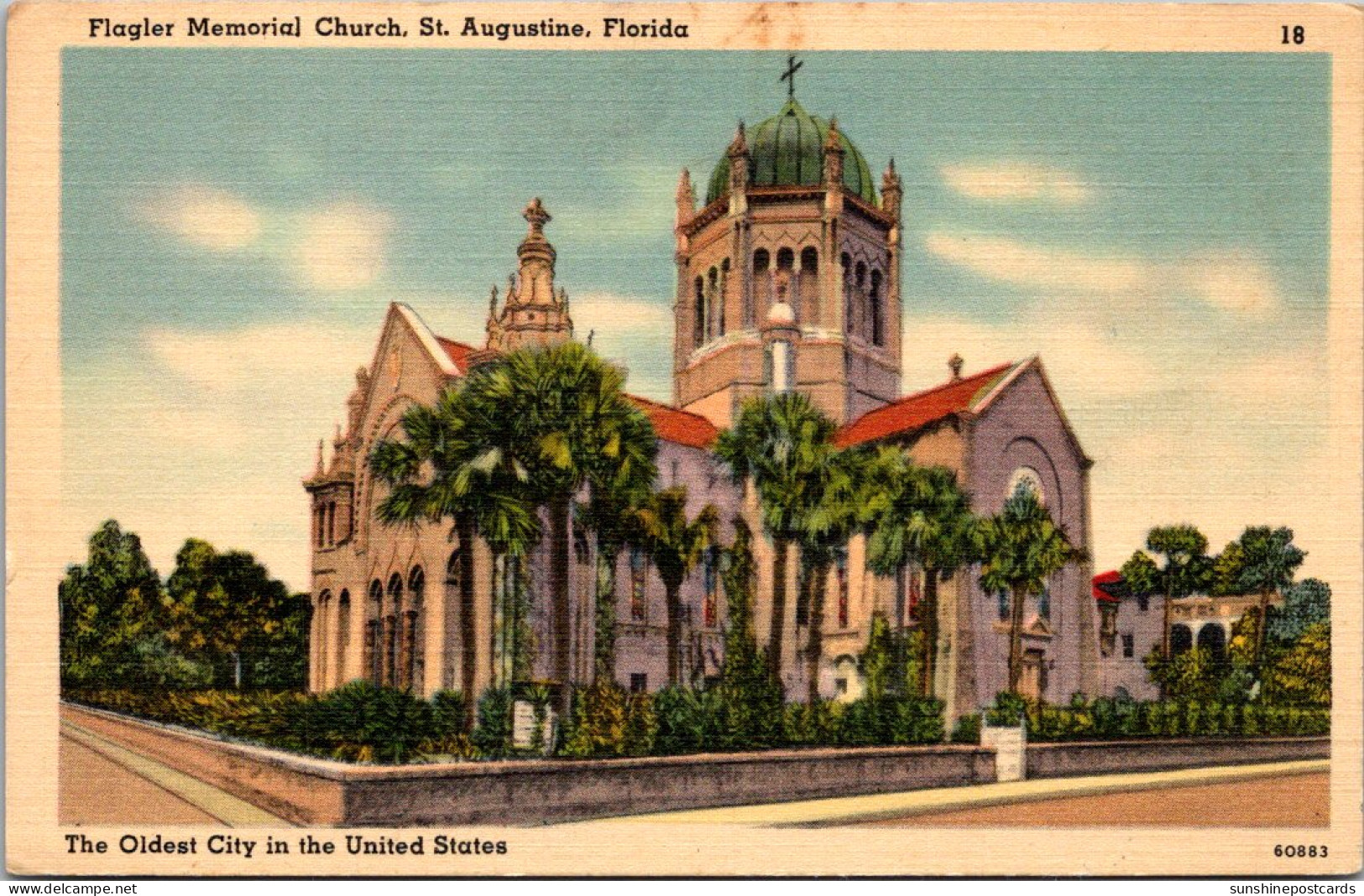 Florida St Augustine Flagler Memorial Church - St Augustine