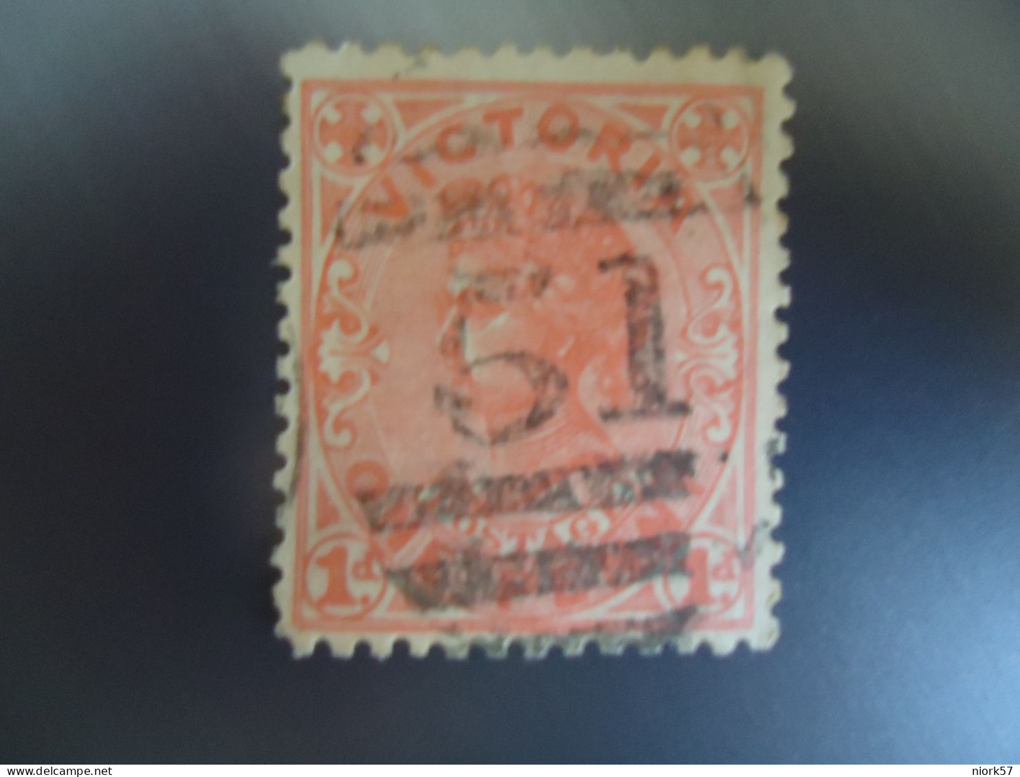 VICTORIA STAMPS   WITH POSTMARK  51 - Other & Unclassified