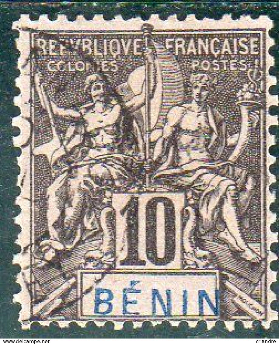 France: Ex Colonies :Bénin Année 1894 N° 37oblitéré - Usati