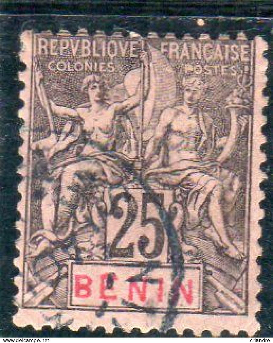 France: Ex Colonies :Bénin Année 1894 N° 40 Oblitéré - Usados