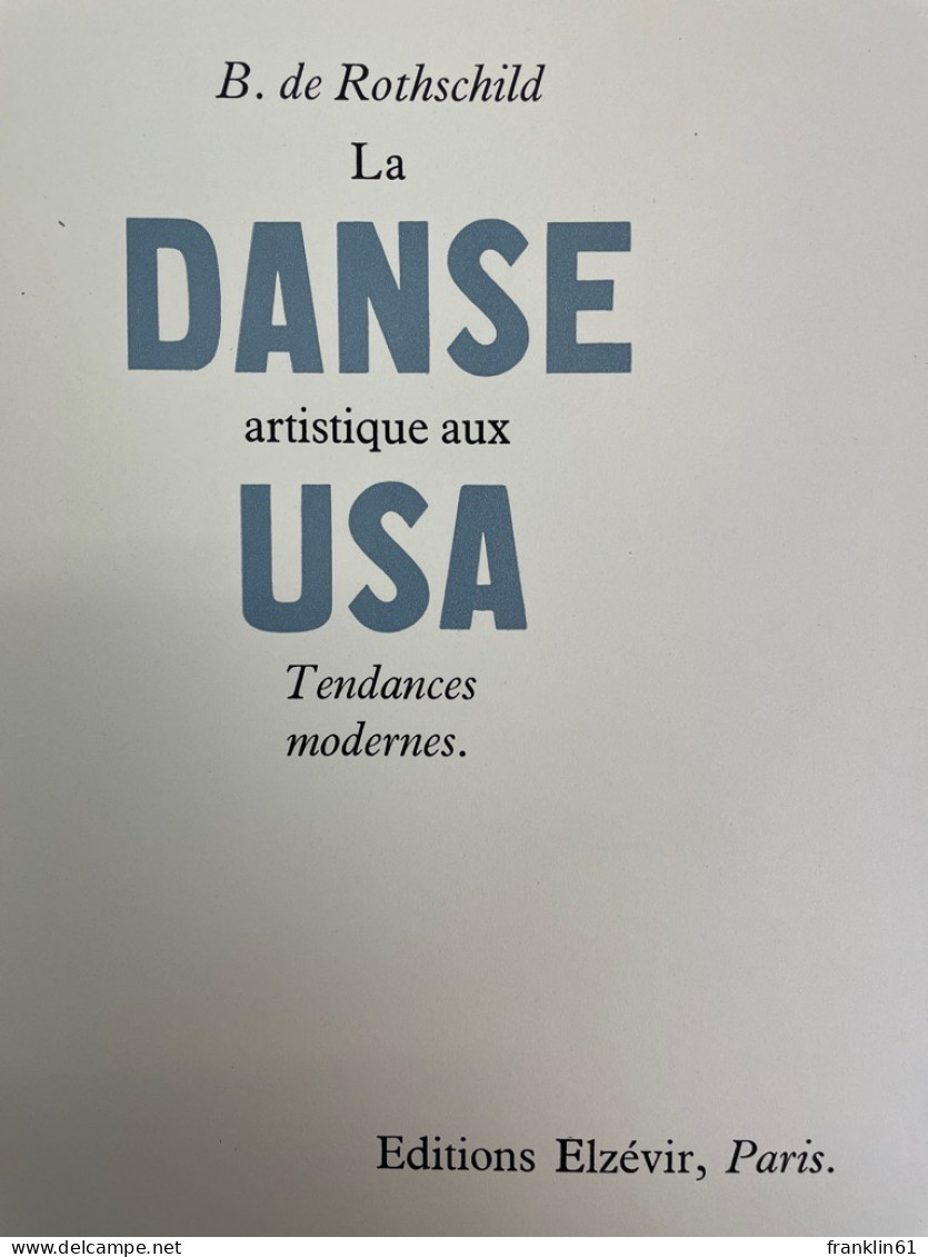 La Danse Artistique Aux USA. Tendances Modernes. - Theater & Tanz