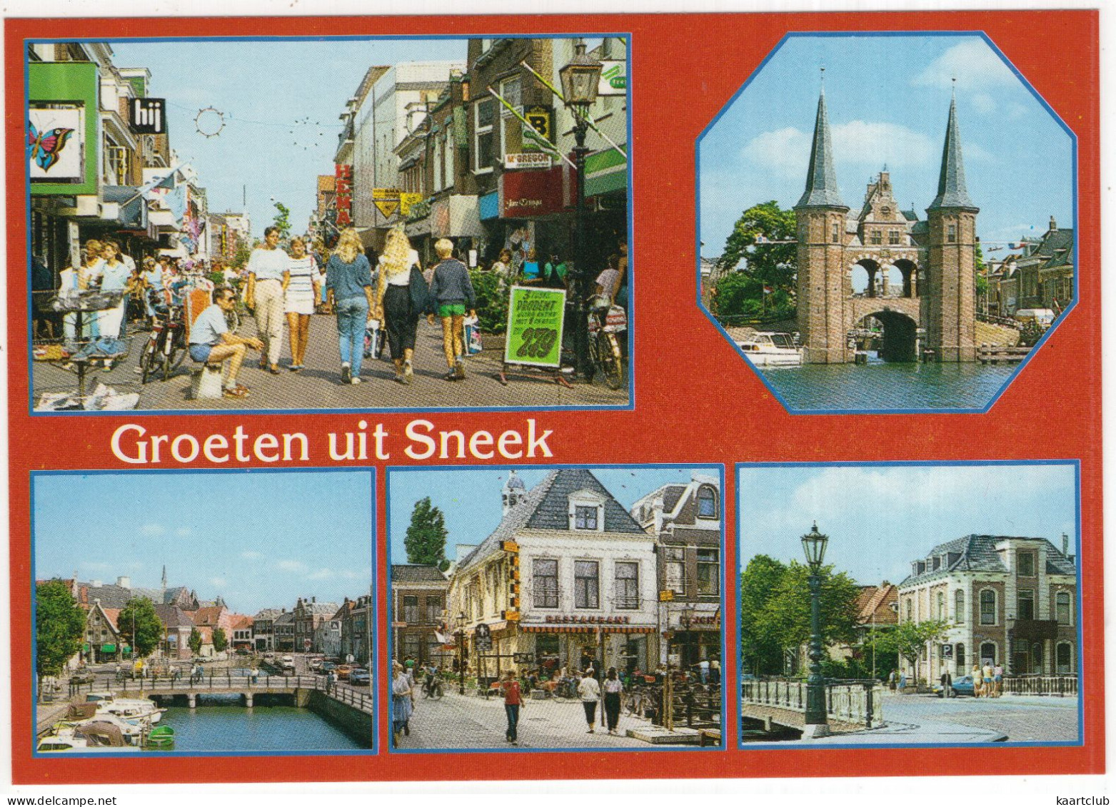 Groeten Uit Sneek - (Friesland, Nederland/Holland) - SNK 13 - Van Leer's - Sneek