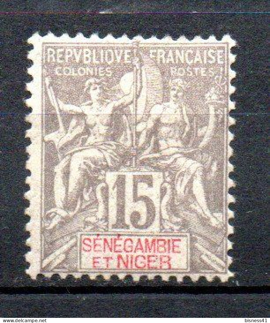 Col33 Colonie Sénégambie Et Niger N° 6 Neuf X MH Cote : 17,00€ - Unused Stamps