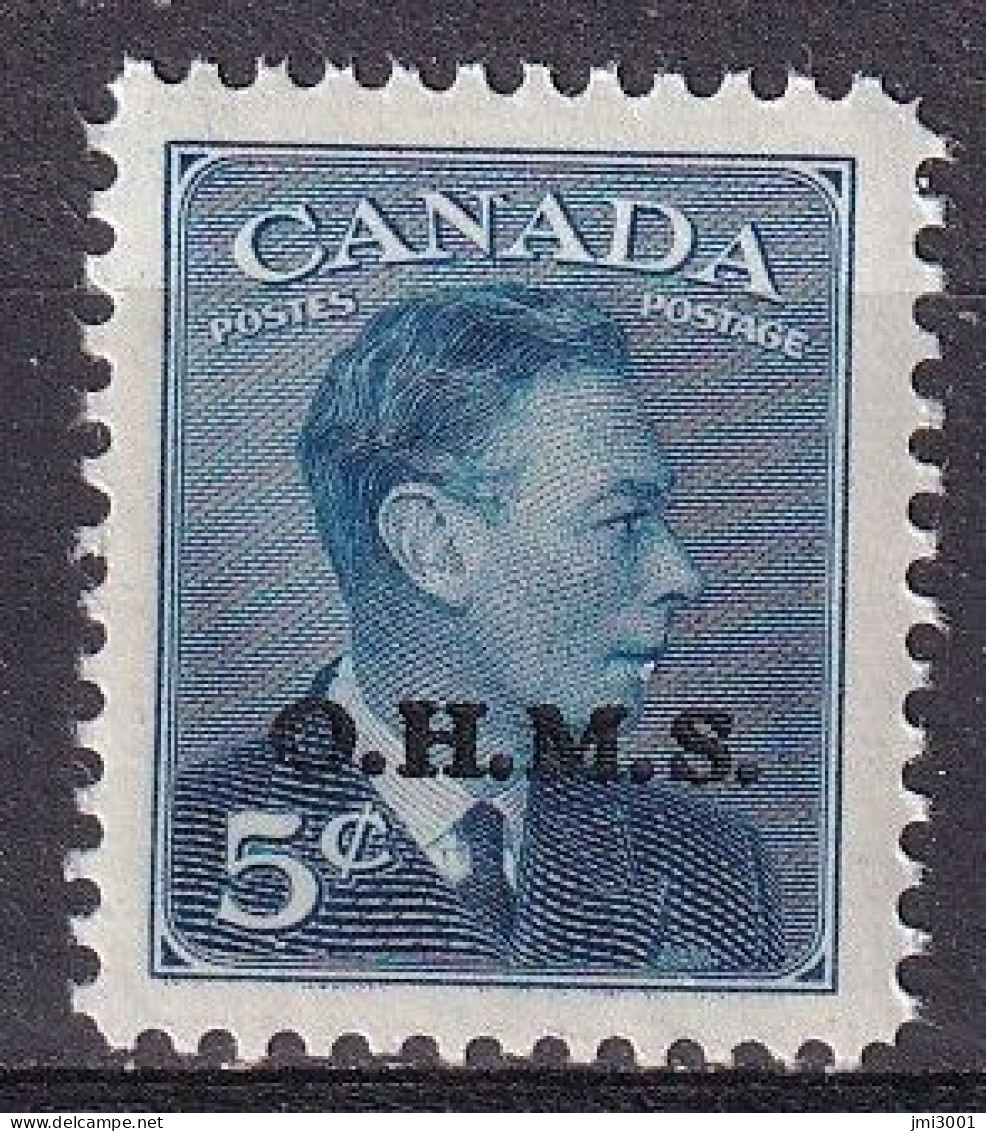 Canada   1950/51   YT12   Service    ** - Opdrukken